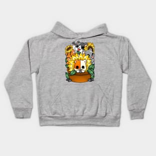 Sunflower Hamster Kids Hoodie